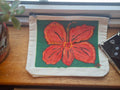 "CAYENA" Cartera de Lienzo pintada a mano